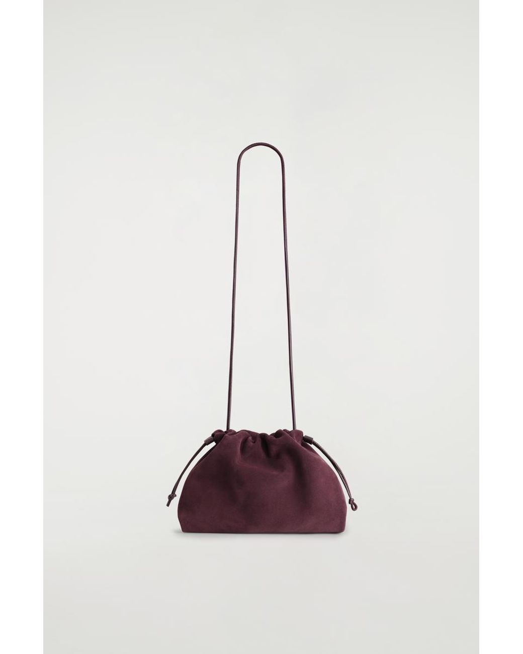 COS Mini Cavatelli Clutch Bag in White | Lyst