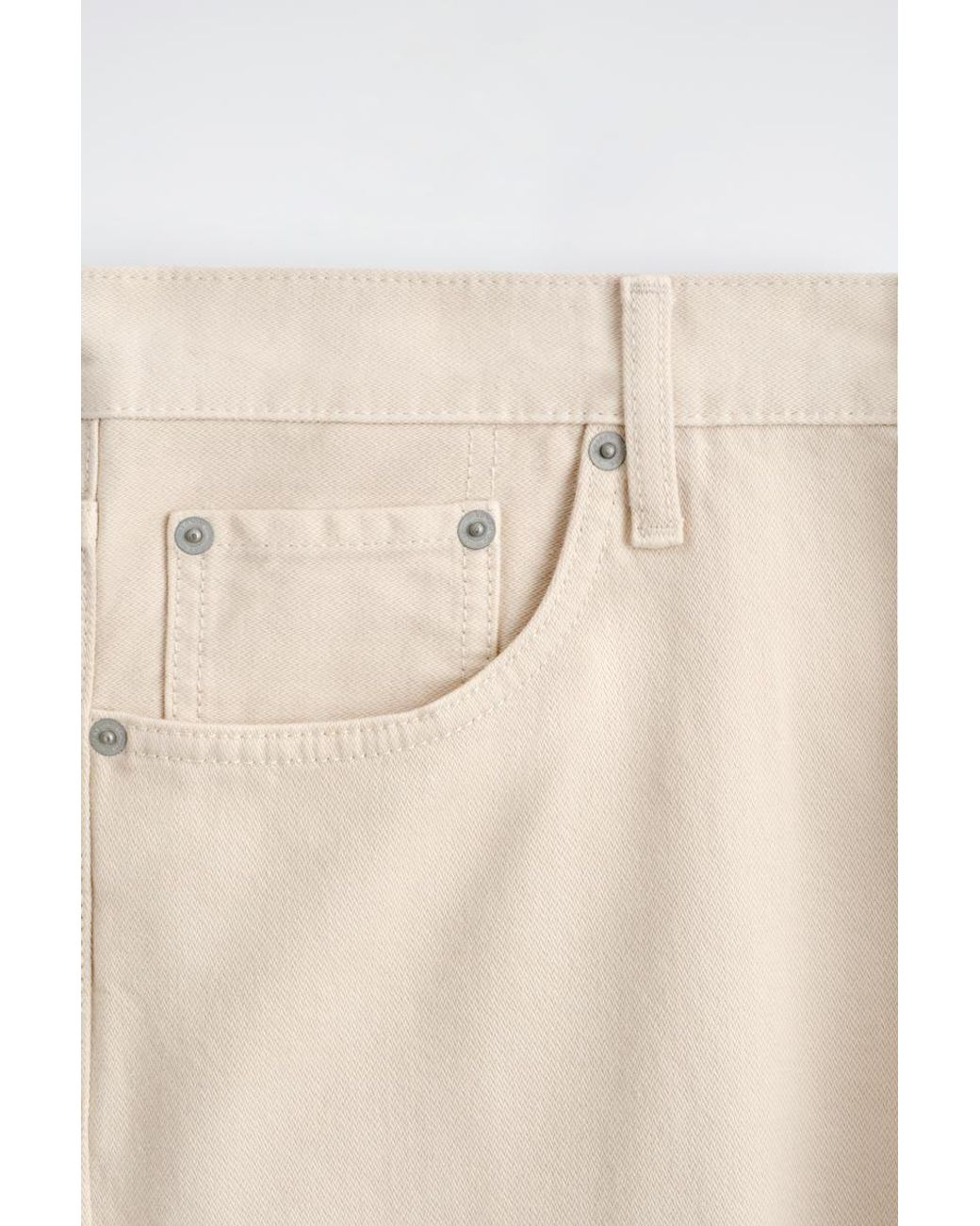 COS Natural Signature Regular-Fit Straight-Leg Jeans for men