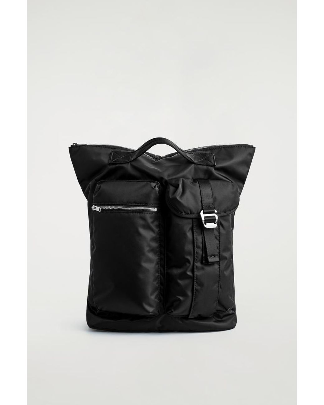 COS Pursuit Backpack in Black for Men | Lyst