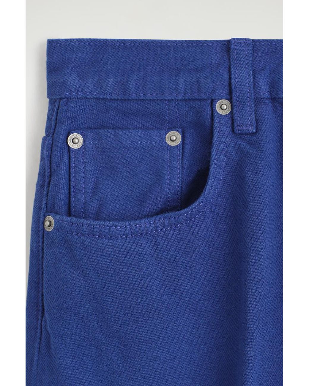 COS Blue Umbra Tapered Jeans