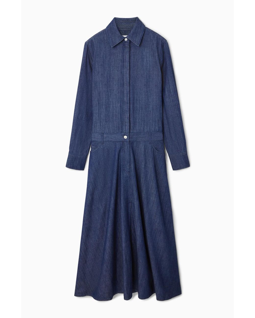 white christmas dresses COOL GIRL OVERSIZED OMBRE DENIM SHIRT DRESS – AKIRA