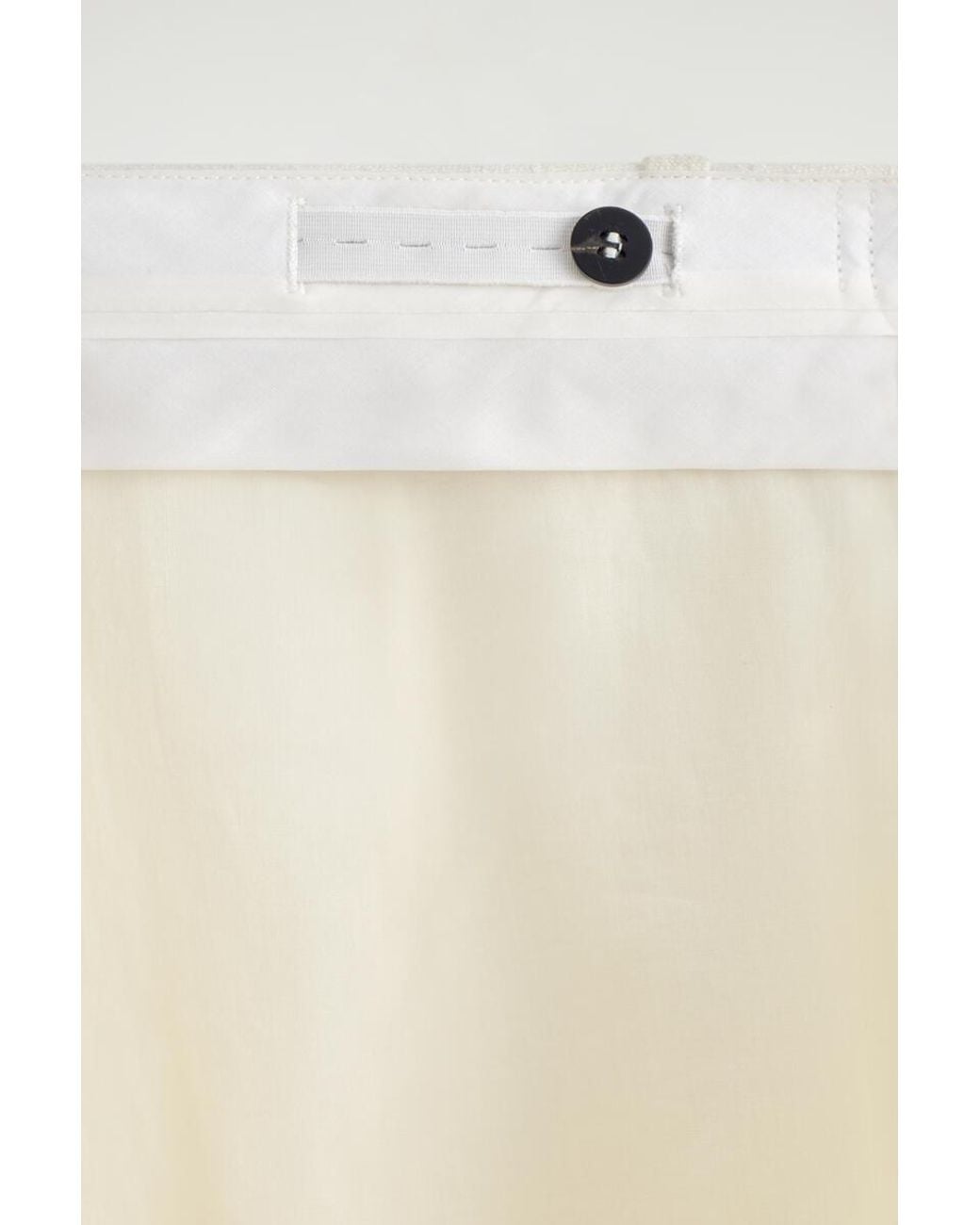 COS Natural Textured Slim Straight-Leg Pants