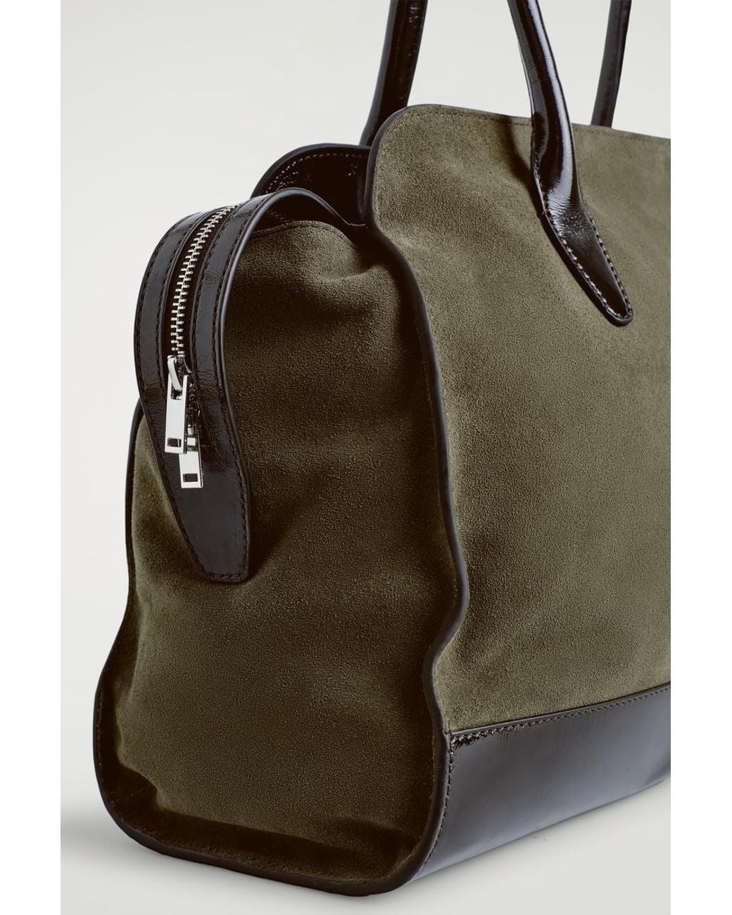 COS Brown Avenue Tote Bag
