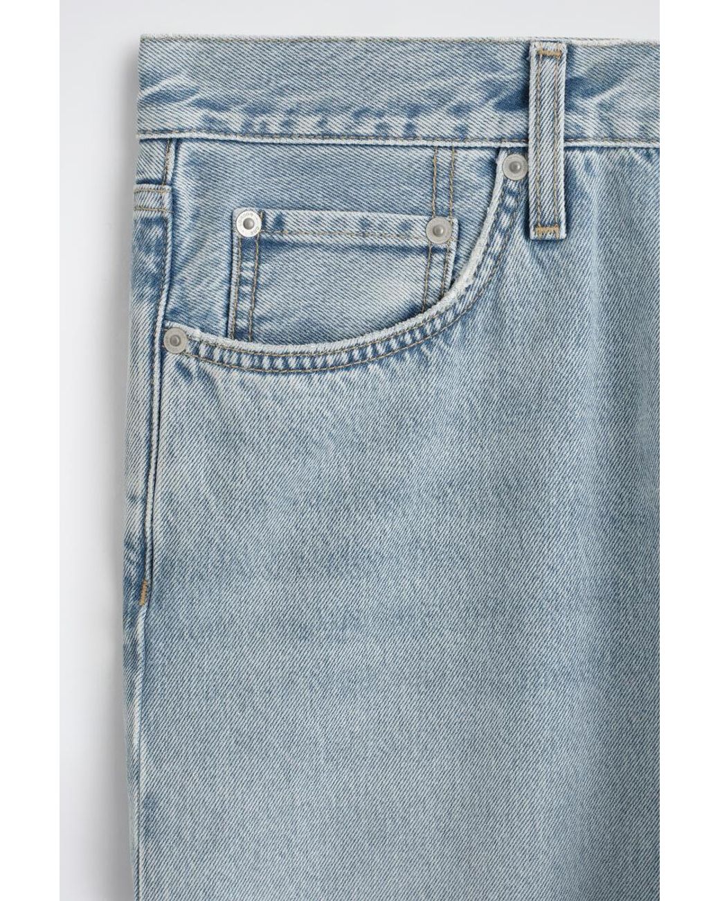COS Blue Rider Relaxed-Fit Straight-Leg Jeans for men