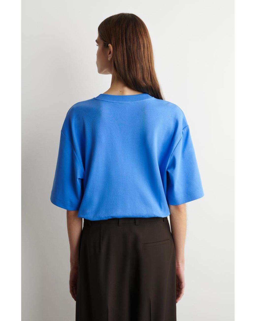COS Blue Oversized T-Shirt