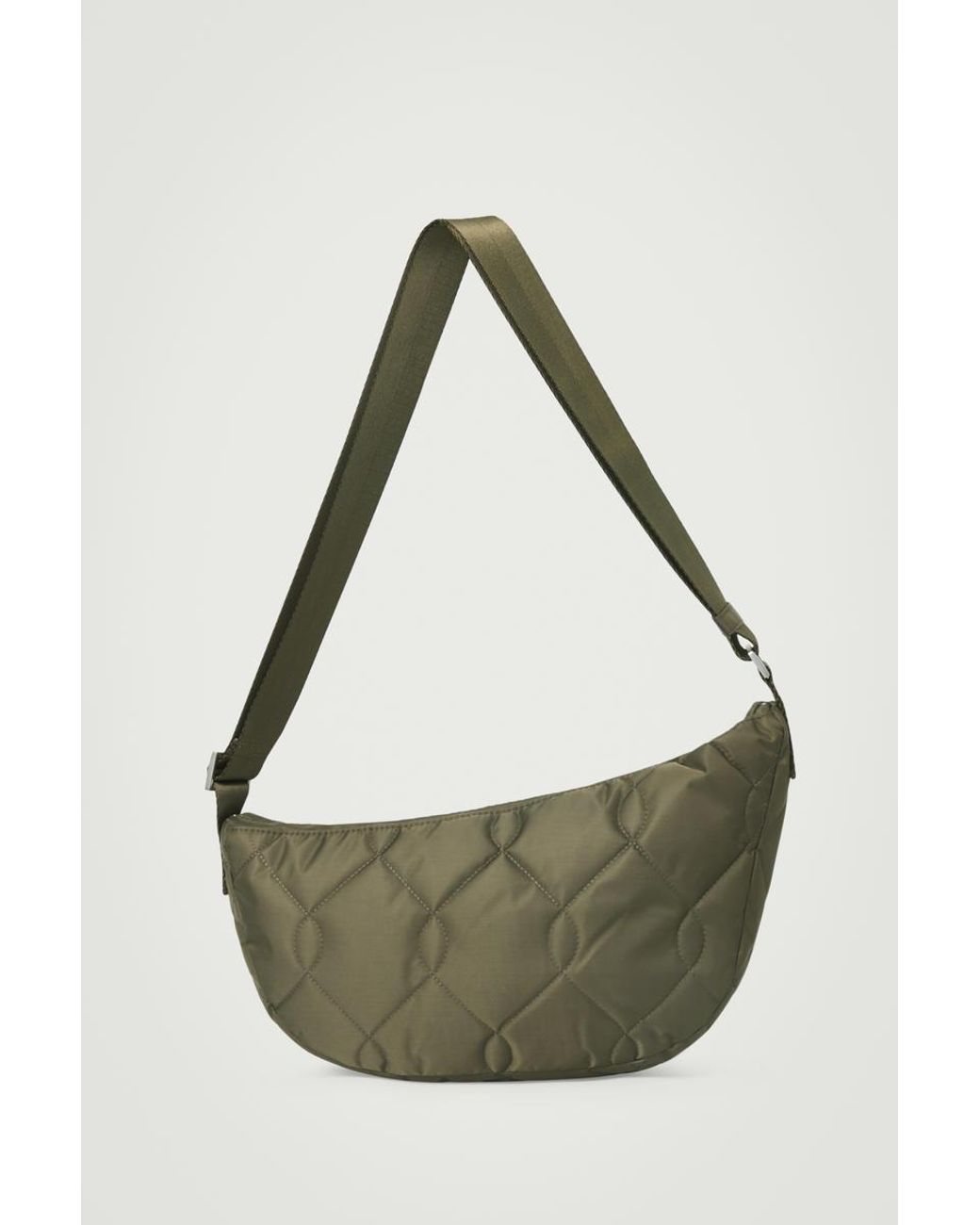 【COS】◆QUILTED CROSSBODY BAG - LIGHT GREEN◆1248879003◆ COS Quilted Crossbody Bag - Nylon in Metallic for Men | Lyst UK