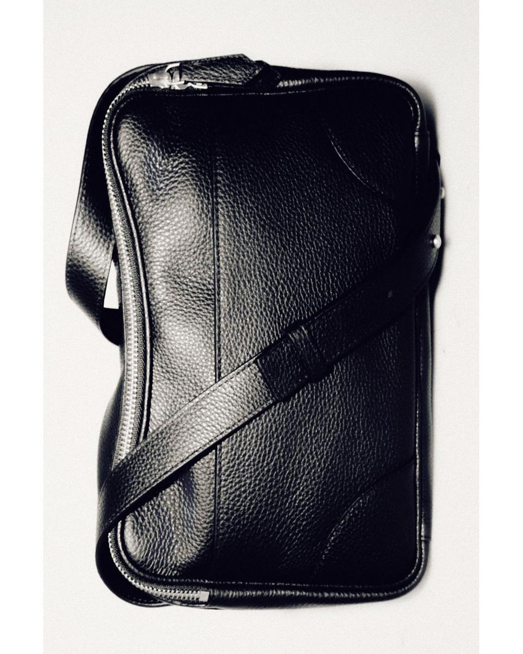COS White Classic Crossbody Bag for men