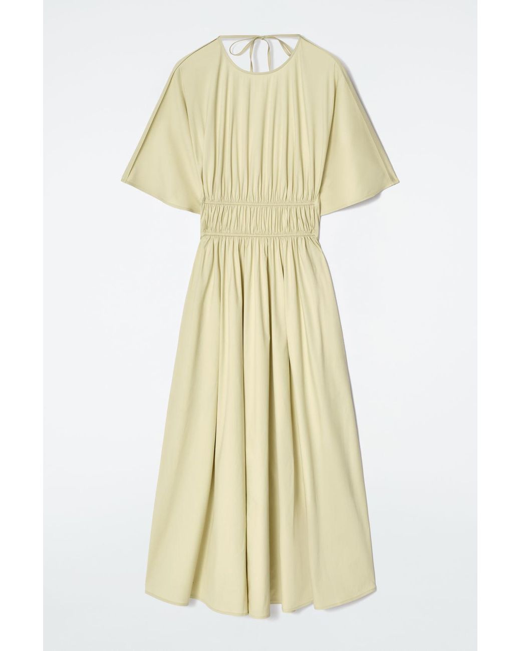 white christmas dresses Raya Cotton Backless Maxi Dress - Organic Openback maxi Dress main image 1