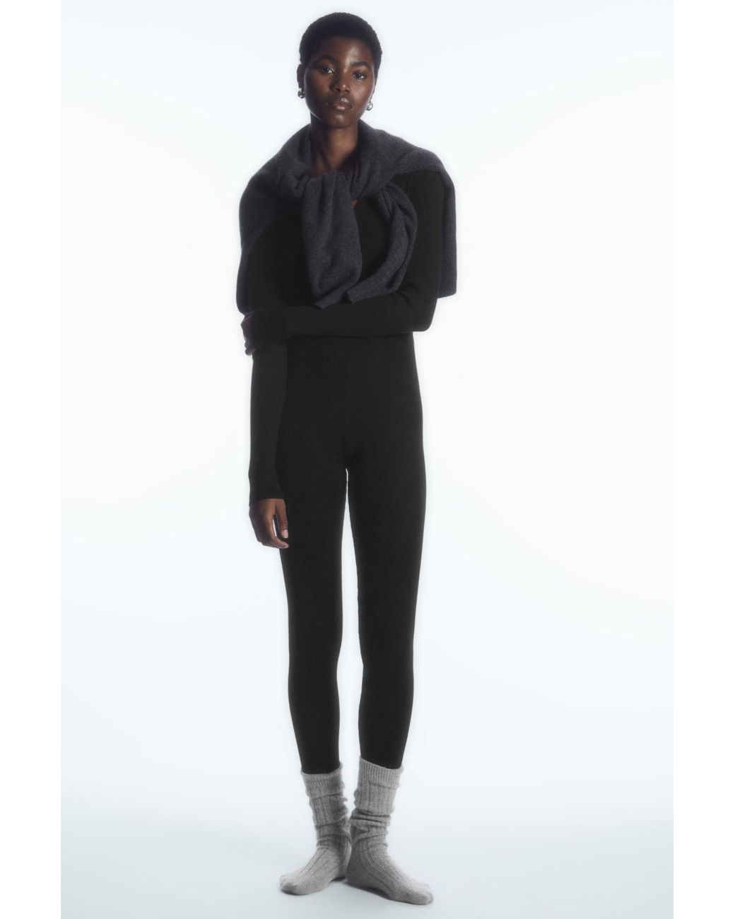 COS MERINO WOOL LEGGINGS