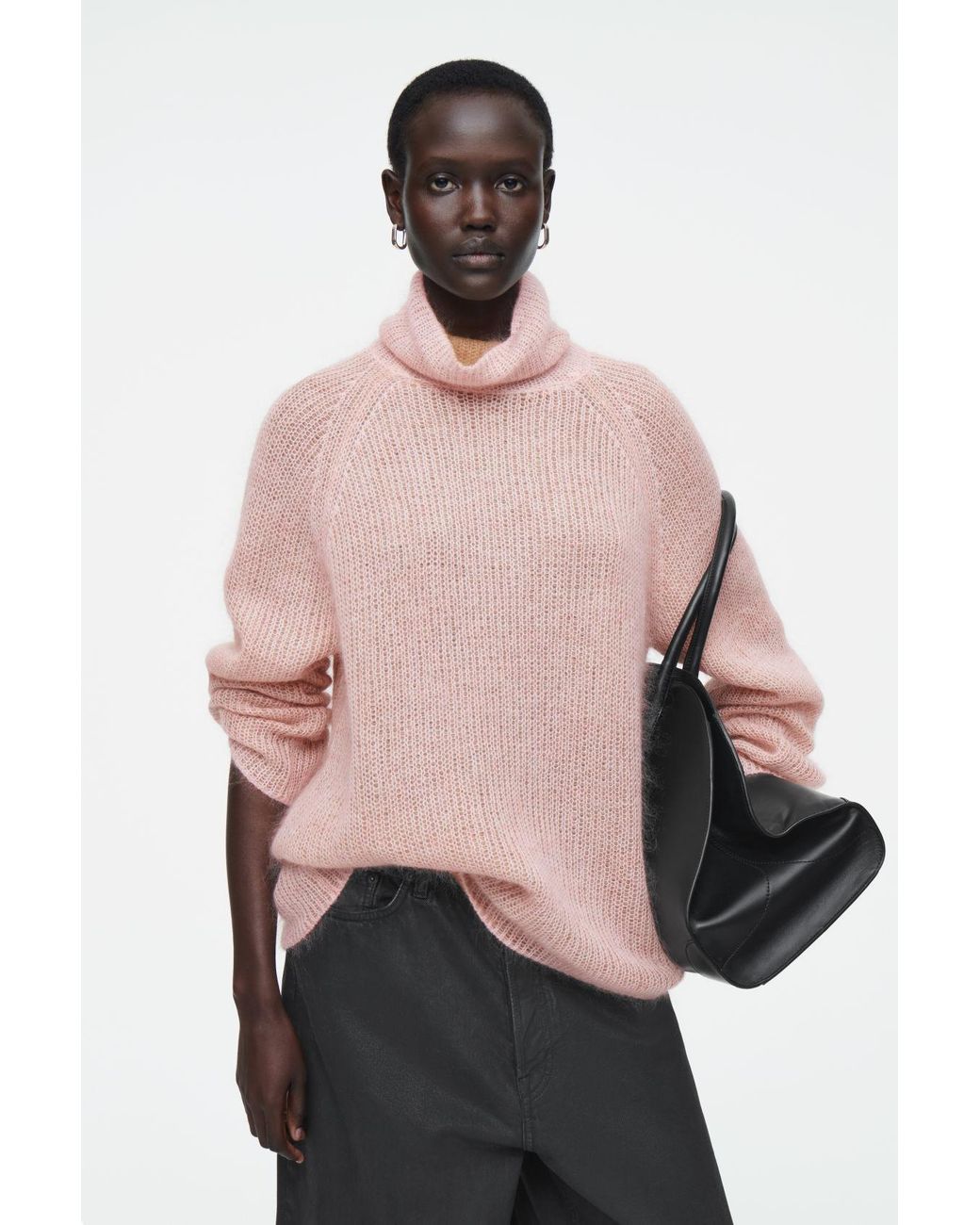 トップス PHIGVEL Mock Neck Mohair Sweater トップス PHIGVEL 22aw Mock Neck Mohair Sweater PHIGVEL