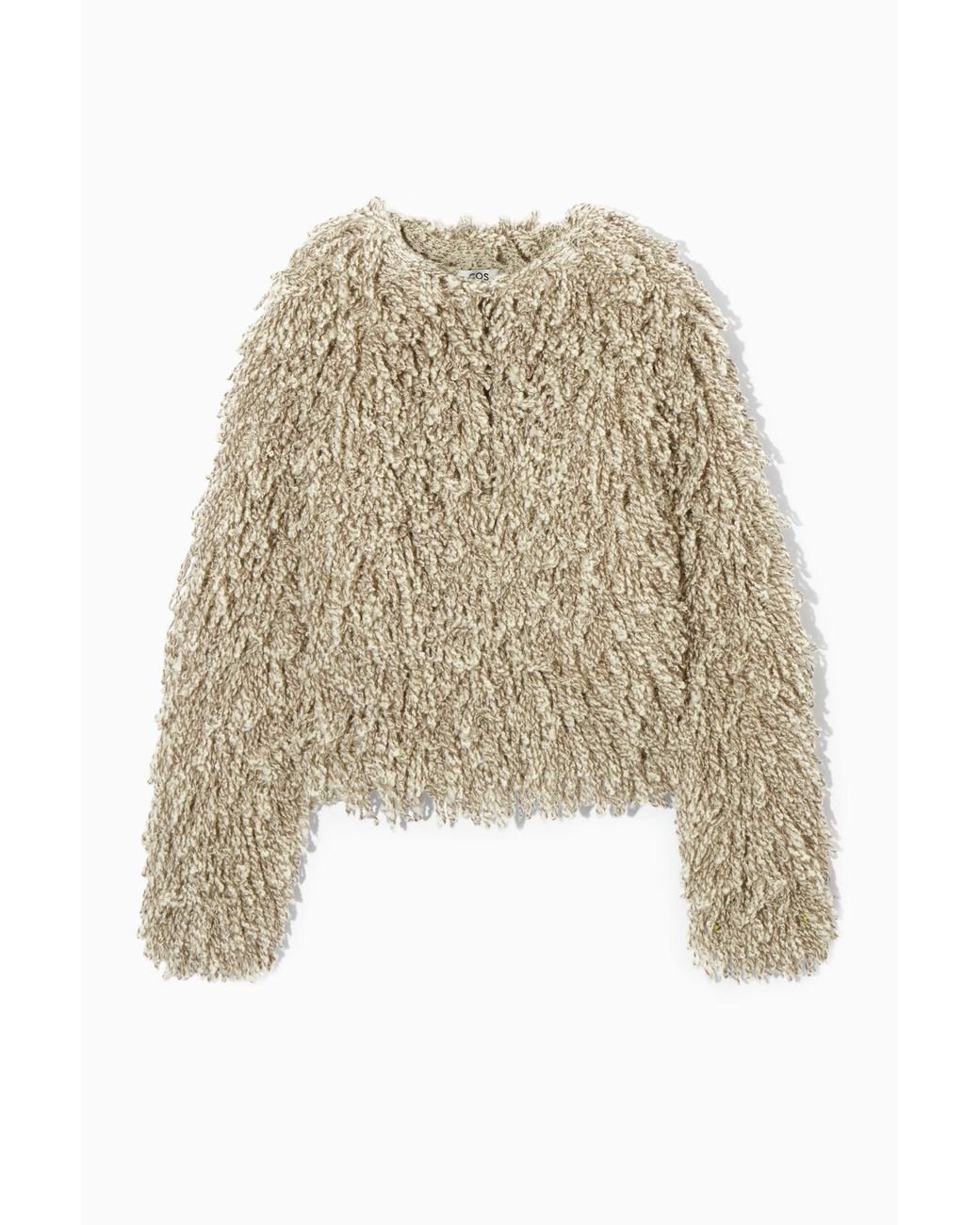 cos-White-Loop-knit-Wool-