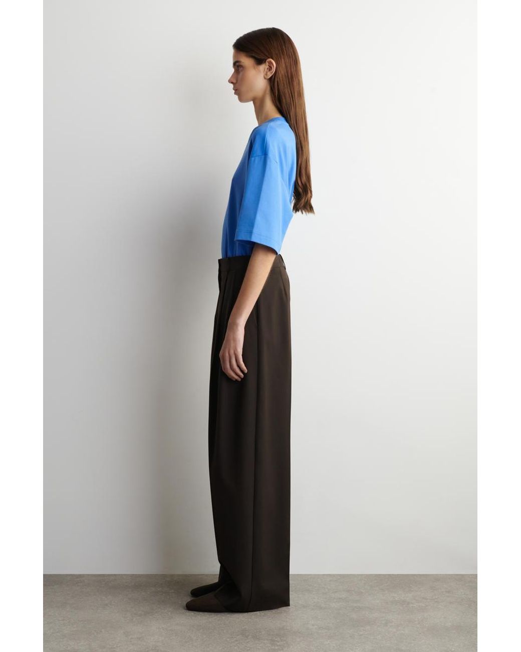 COS Blue Oversized T-Shirt