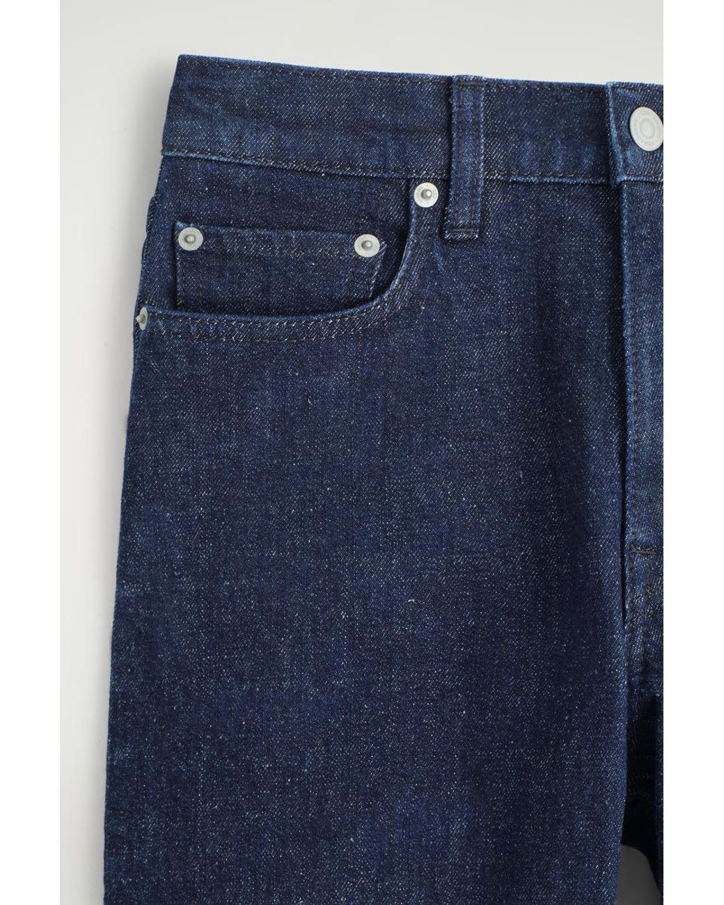 COS Blue Flute Slim-Leg Jeans