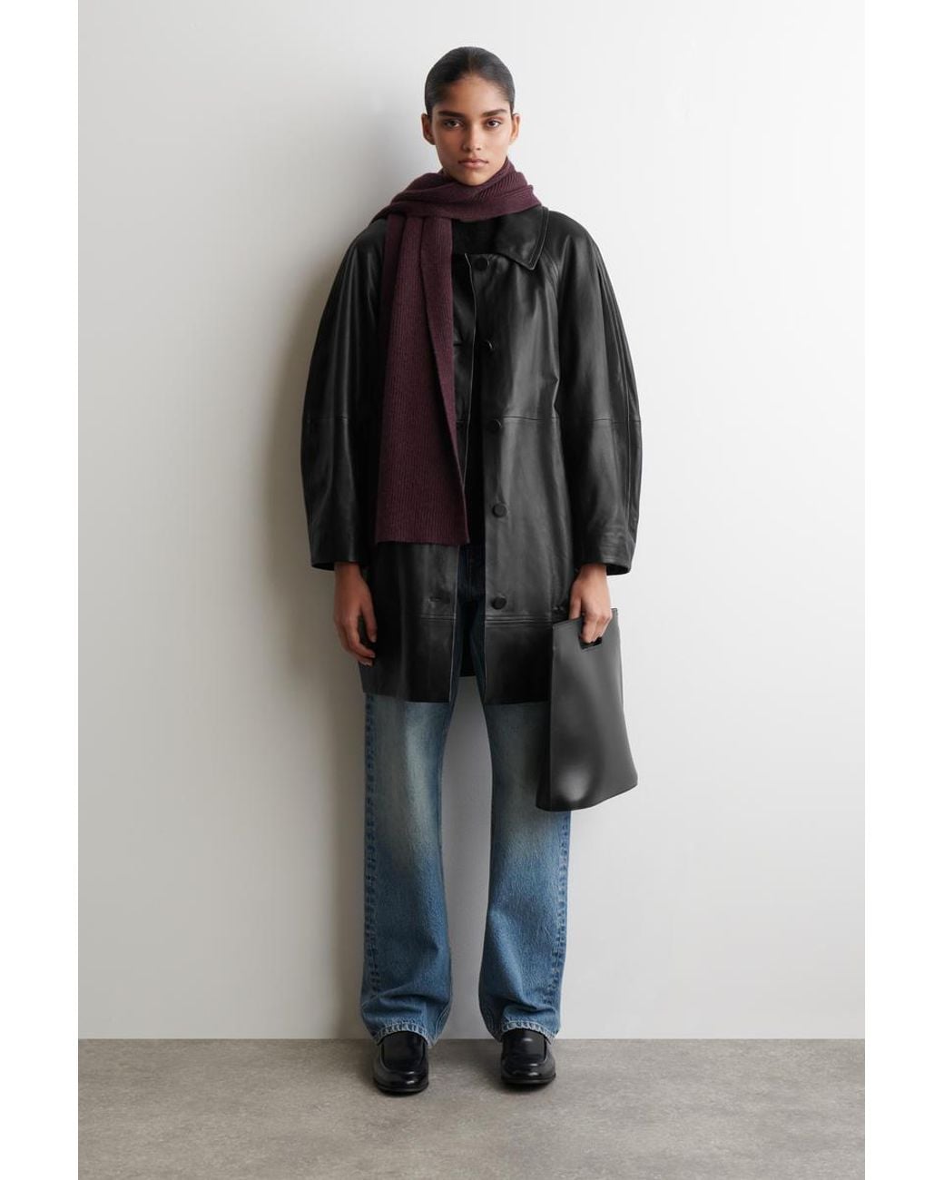 Sciarpa di COS in Purple da Uomo