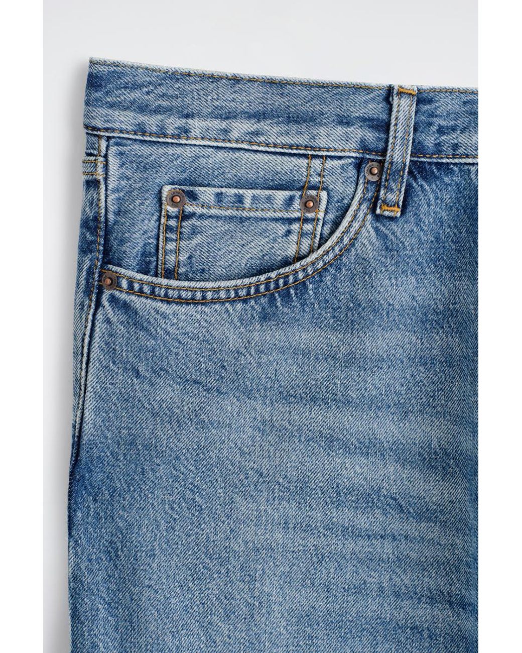 COS Blue Signature Straight-leg Jeans for men