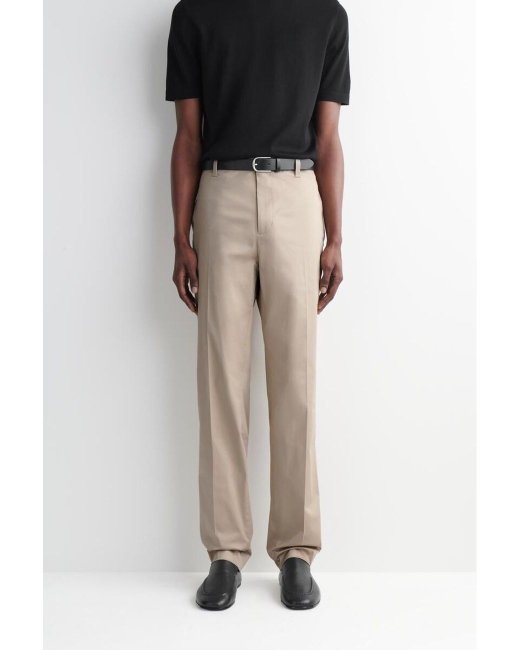 COS Natural Tailored Slim-Fit Trousers for men