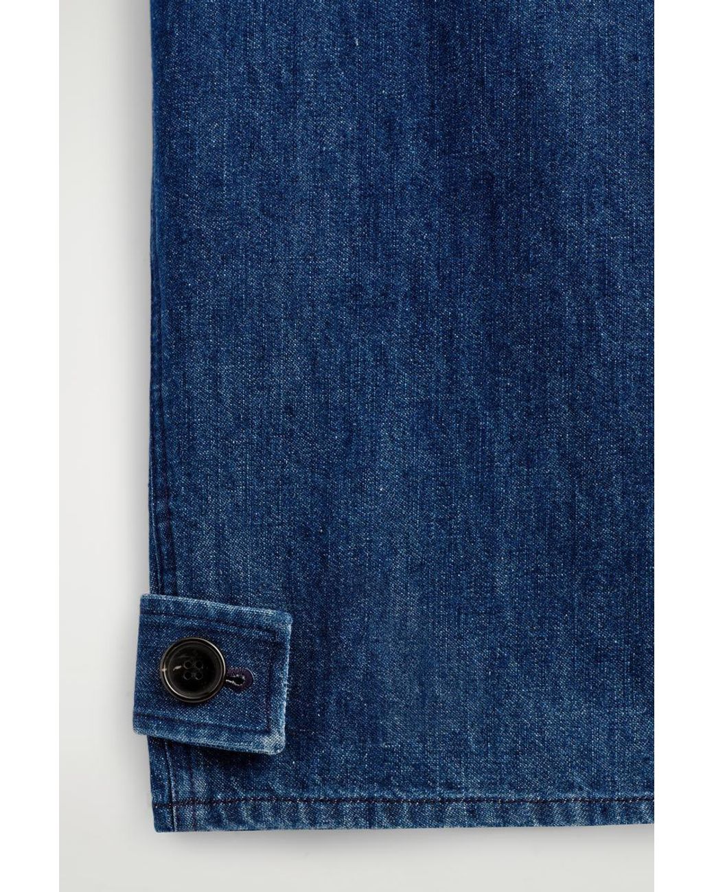COS Blue Denim Tulip Trousers