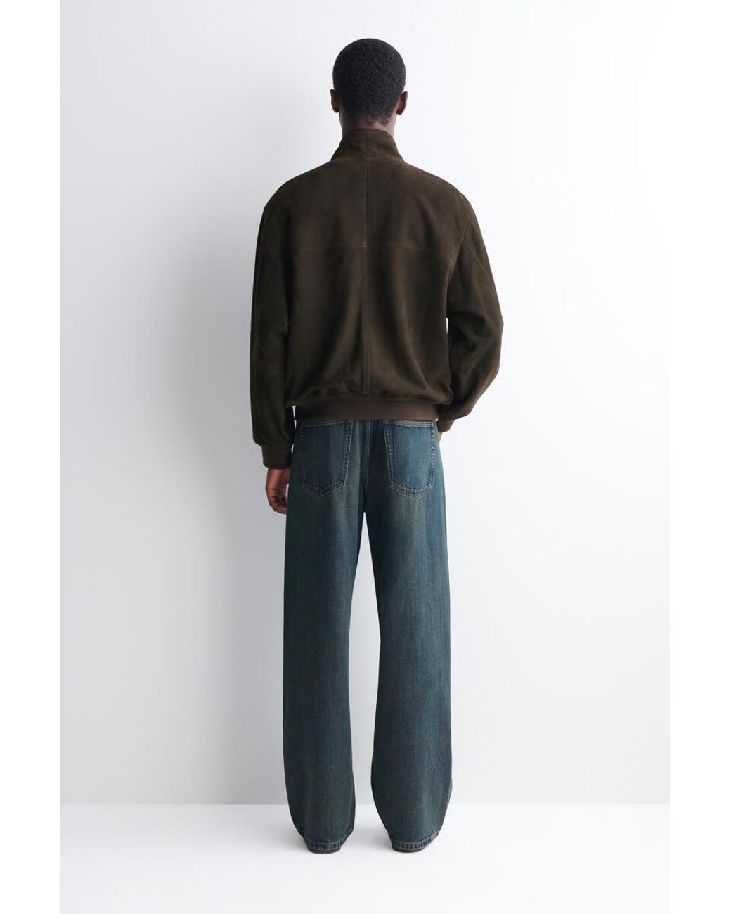 COS Gray Signature Regular-Fit Straight-Leg Jeans for men