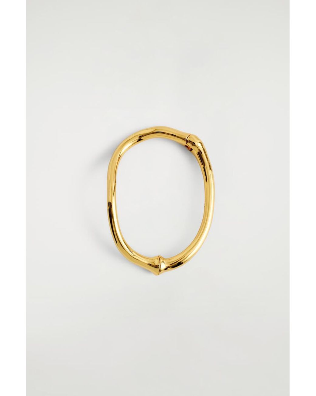 COS Blue Sculpted Bangle