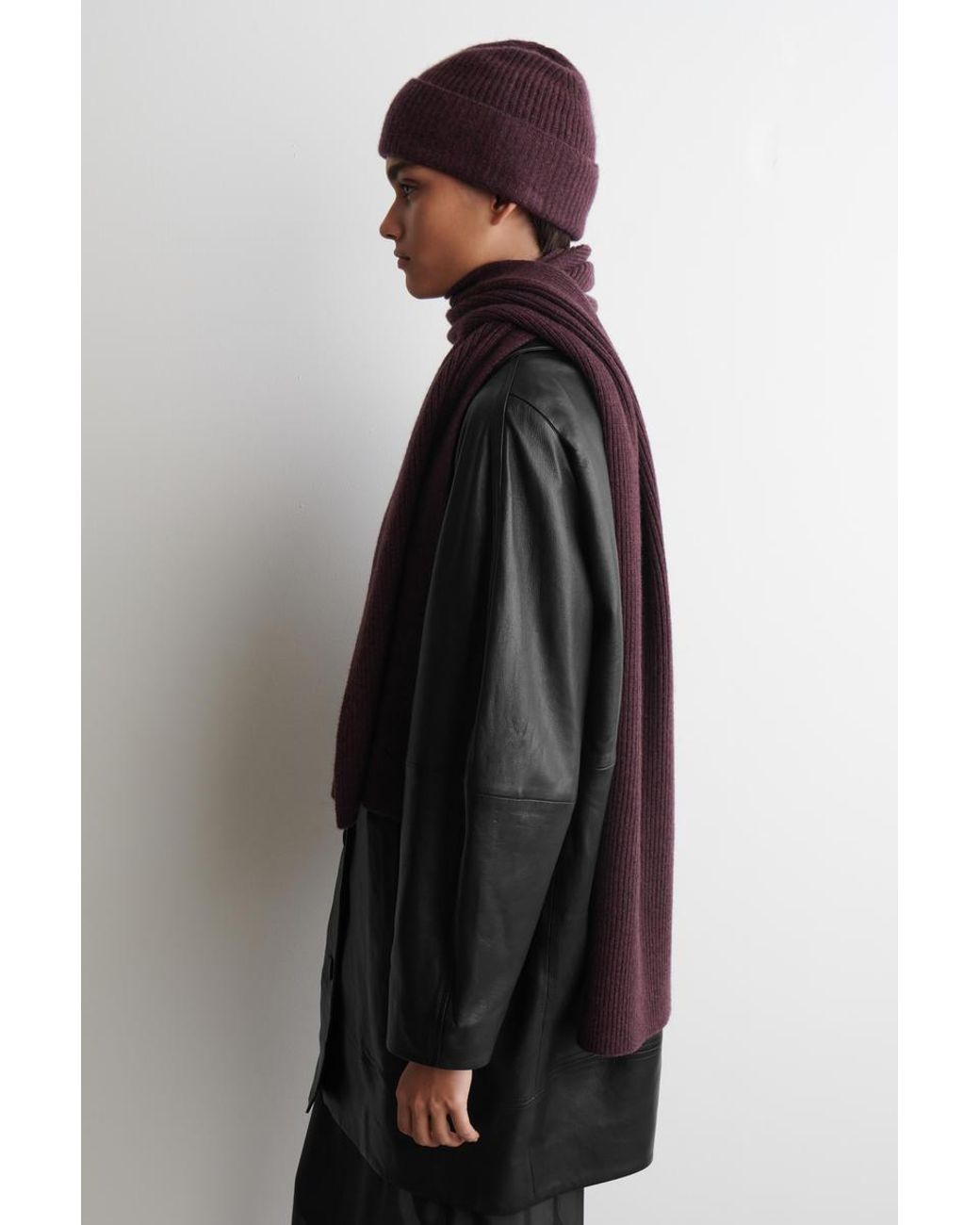 Sciarpa di COS in Purple da Uomo