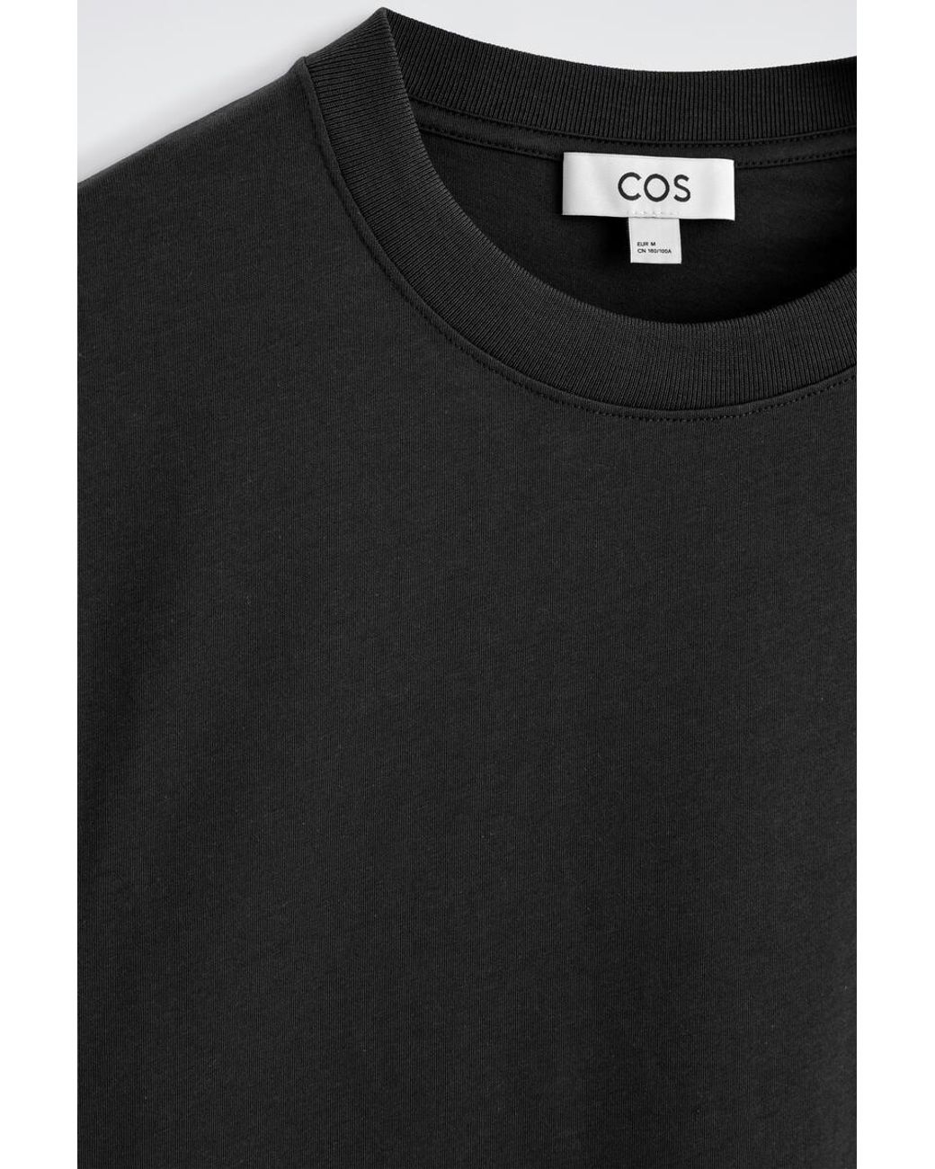 COS Black Relaxed Cotton-crepe Vest for men