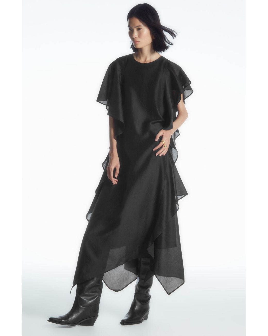 knee length dresses for ladies Loulou de Saison Multicolor Cotton Casual Dress