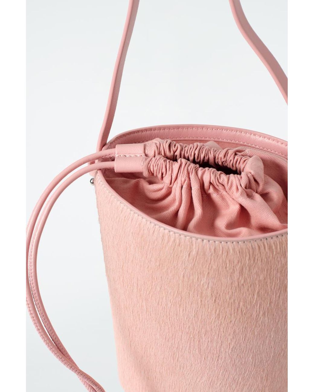 Borsa A Secchiello Mini di COS in White
