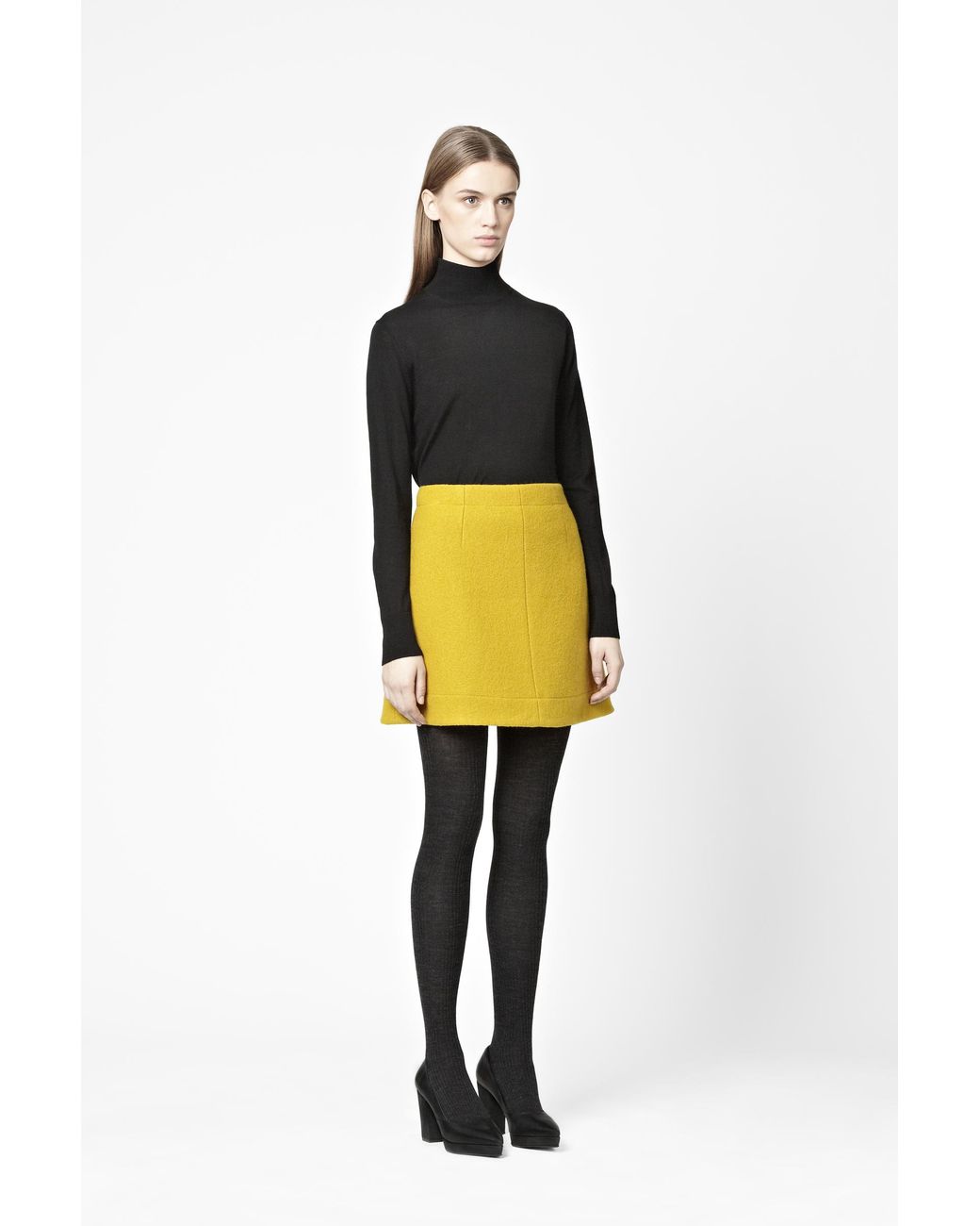Knee length skirts & Midi Céline - A-line wool skirt - 22N53432422PK