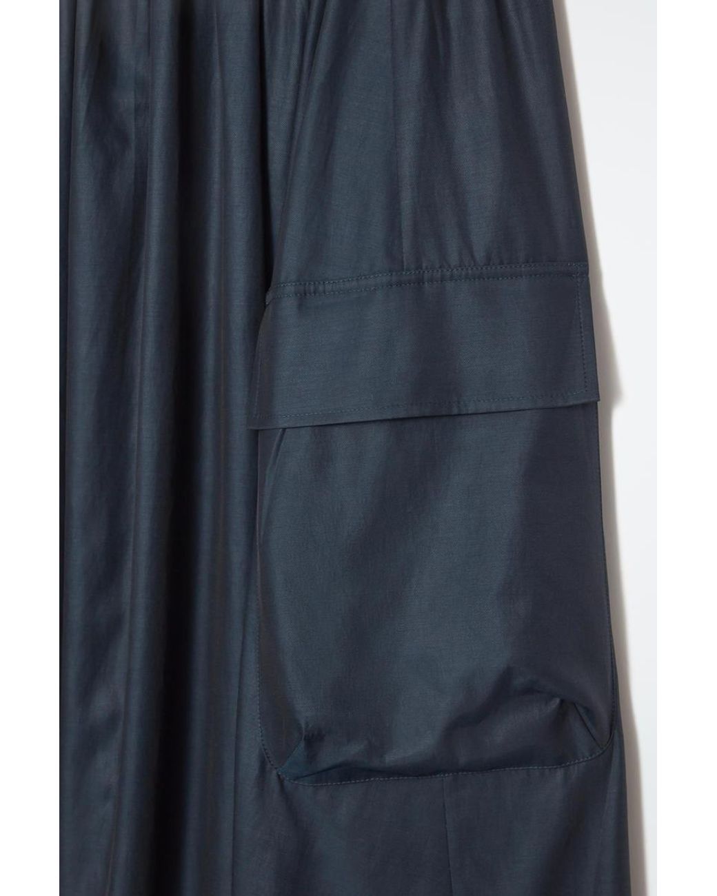 スカート COS UTILITY A-LINE MAXI SKIRT, Navy COS Utility A-line Maxi Skirt in Blue | Lyst UK