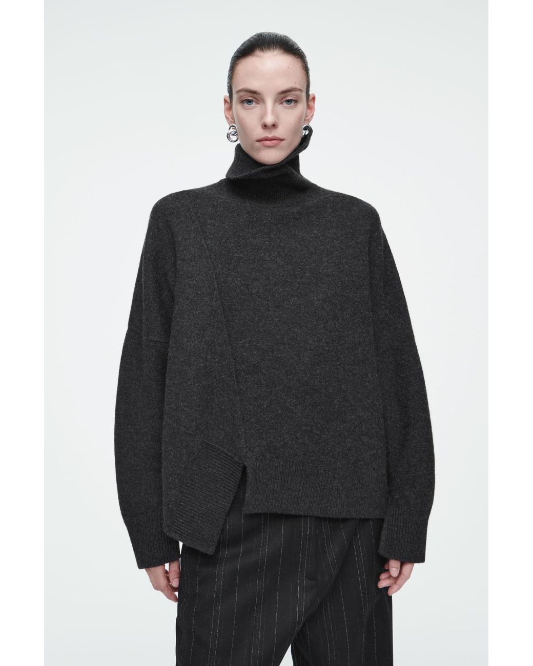 cos-Grey-Asymmetric-Merino-