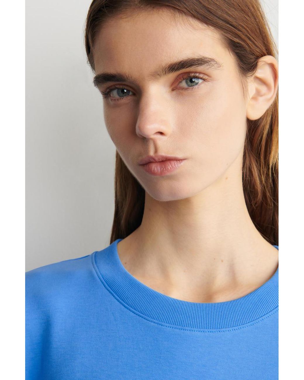 COS Blue Oversized T-Shirt