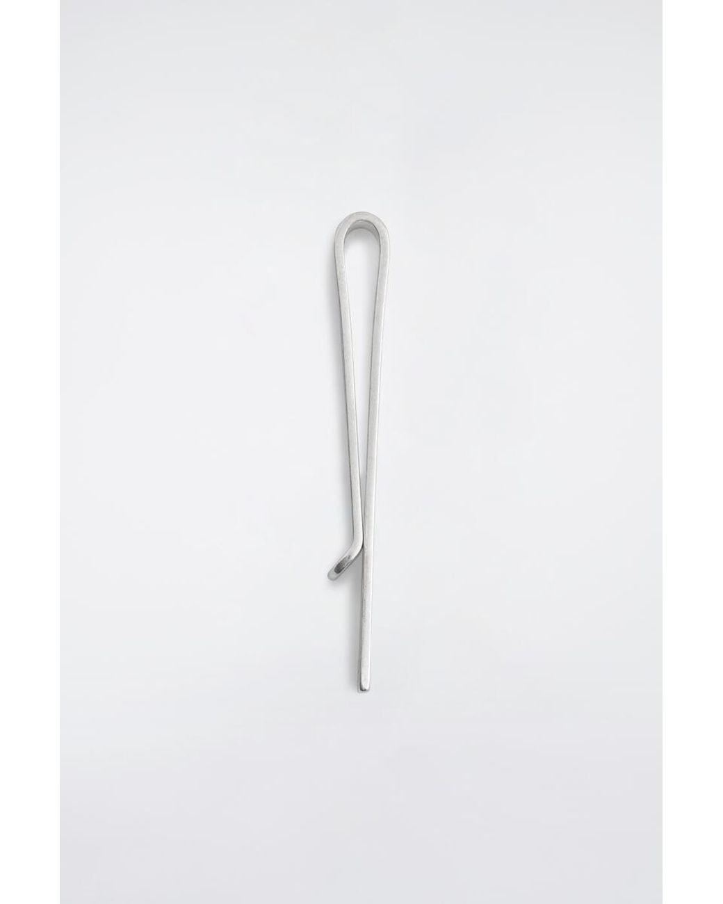 COS White Classic Tie Pin for men