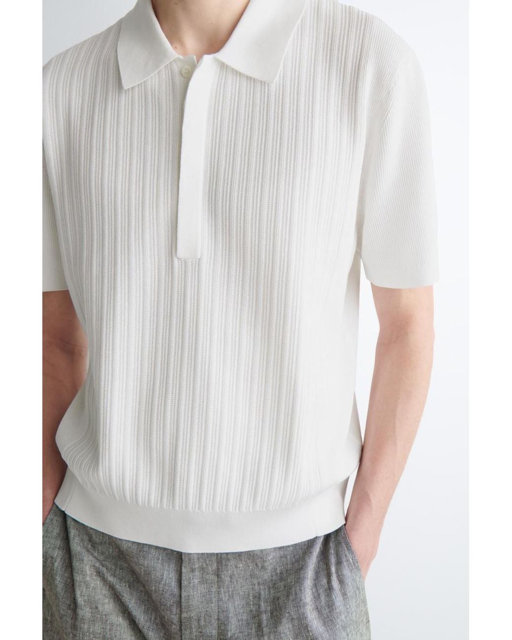 Polo di COS in White da Uomo