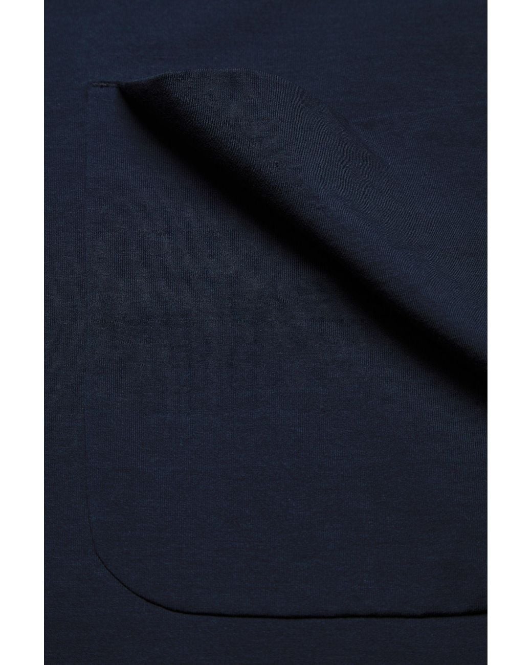 COS A-line Jersey Dress in Blue
