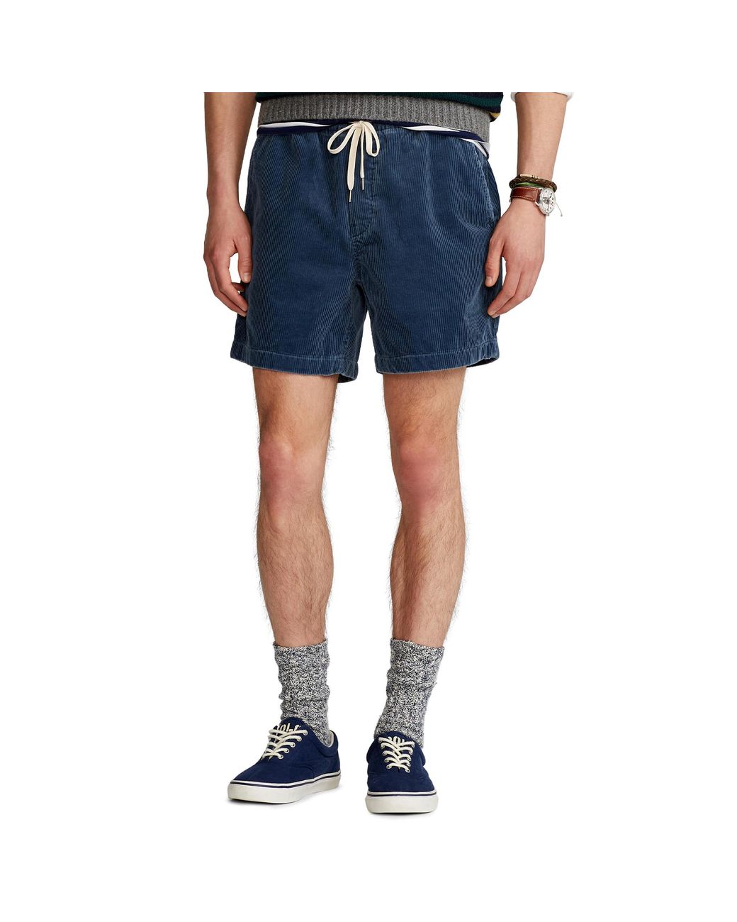 Polo Ralph Lauren 6 Inch Polo Prepster Corduroy Shorts in Blue for Men |  Lyst