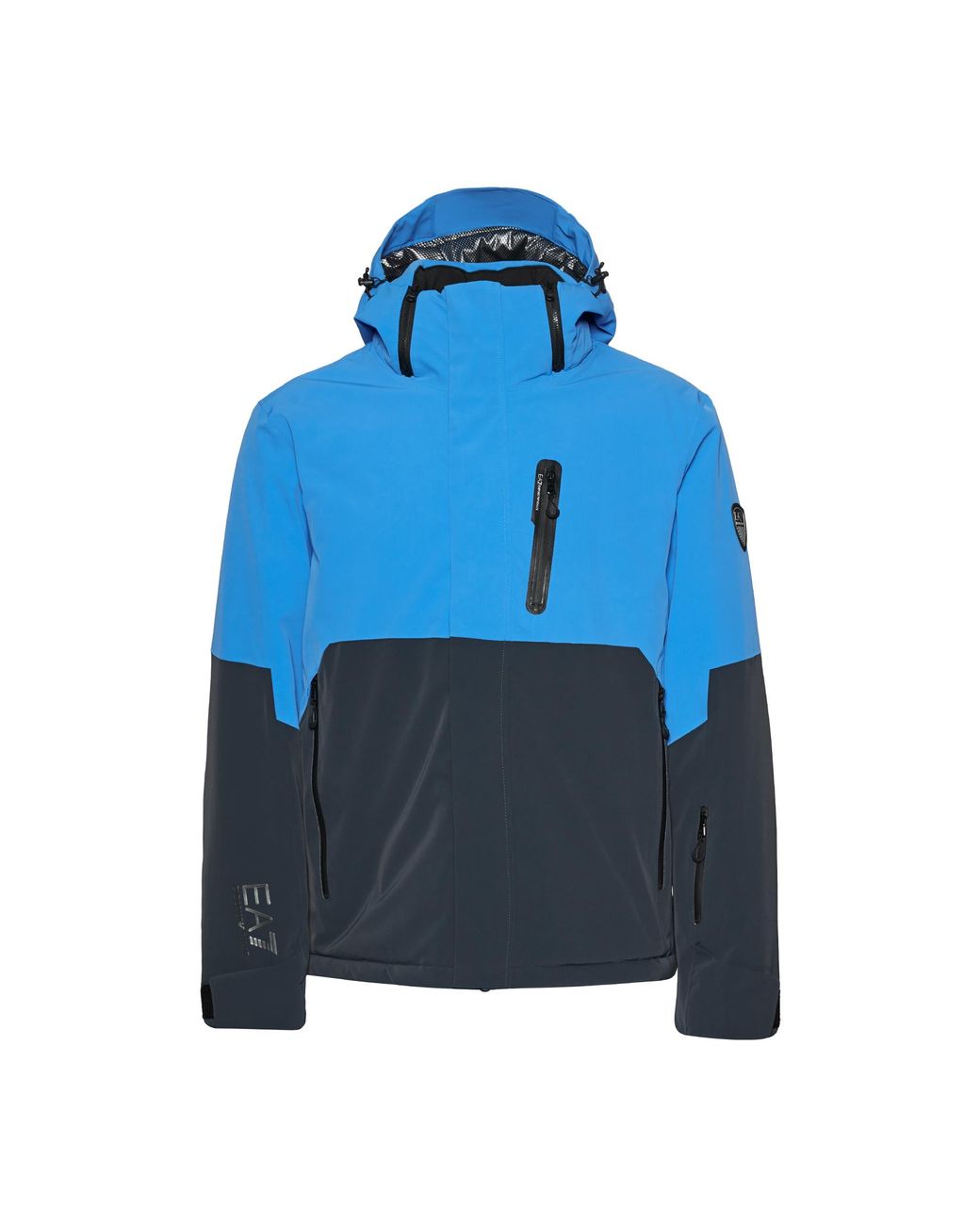 EA7 Giubbotto 8 Snow Jacket in Blue for Men | Lyst