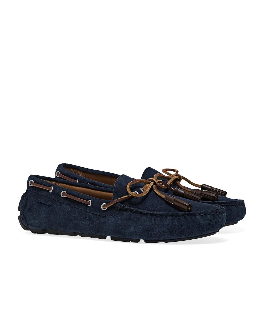 Polo Ralph Lauren Anders Driver Shoes in Blue for Men | Lyst