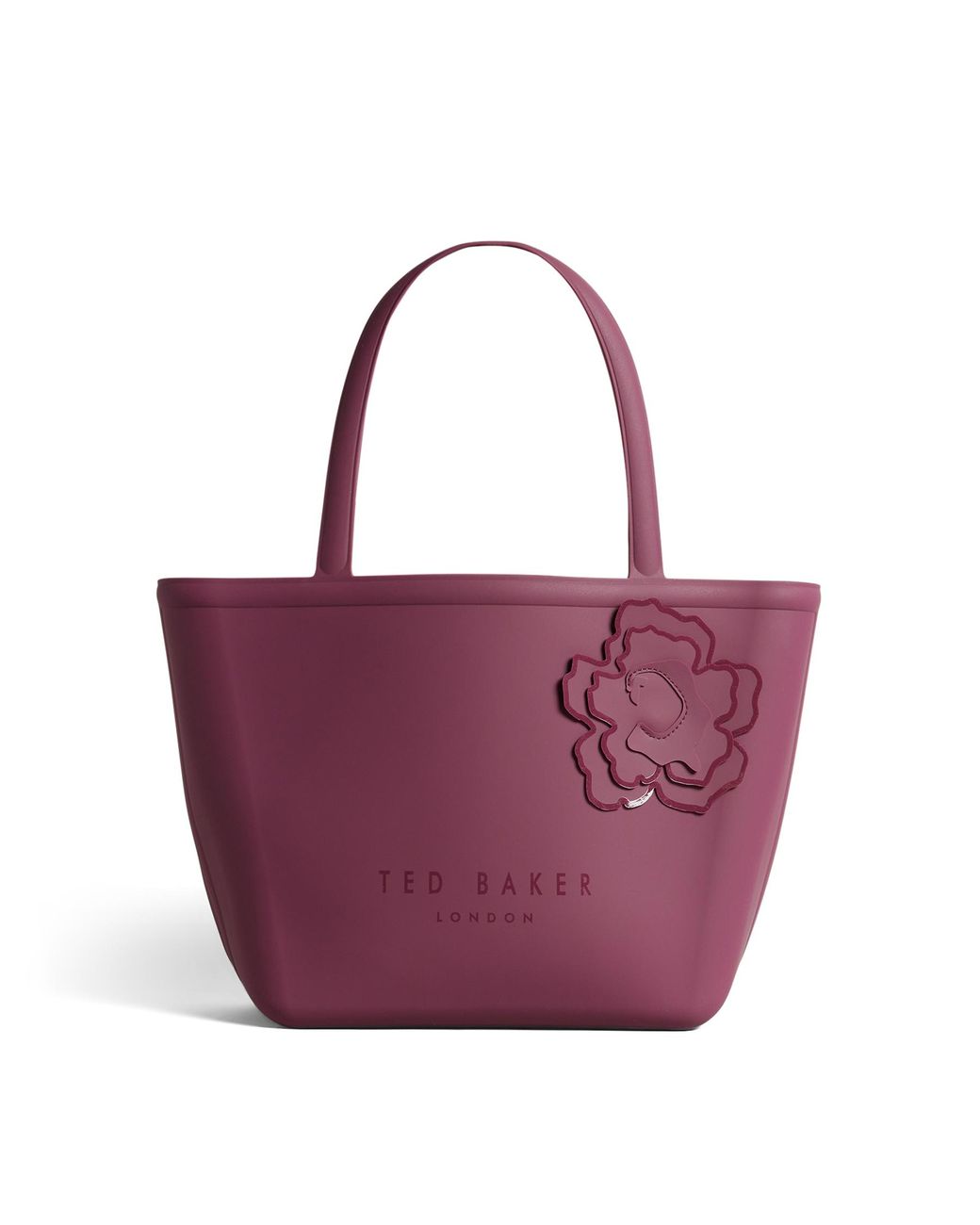 Ted Baker Jellio Flower Small Silicone Tote Shopper Bag in Purple | Lyst