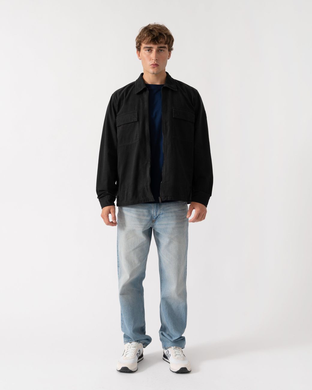 Boss Black Lorum 1 Zip Overshirt for men