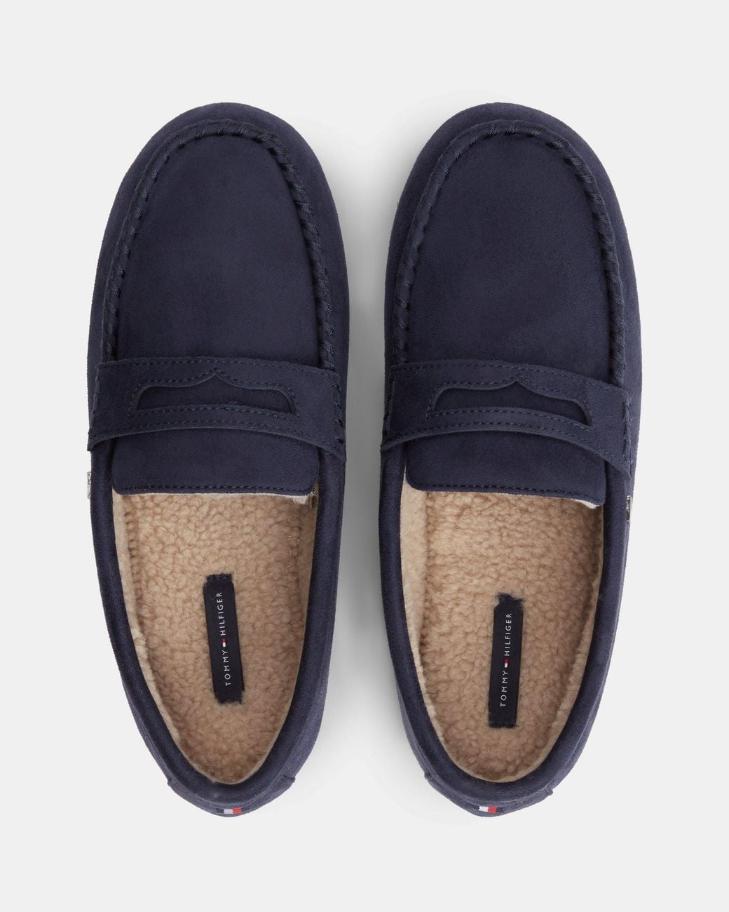 Tommy Hilfiger Blue Driver Hilfiger House Shoes for men