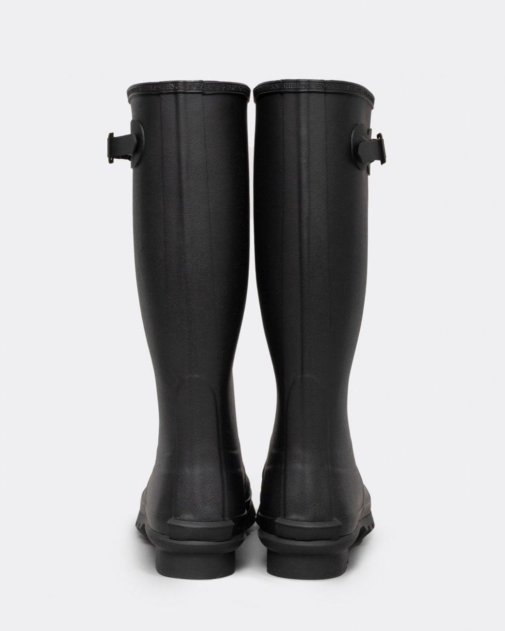 Barbour Black Bede Wellington Boots for men