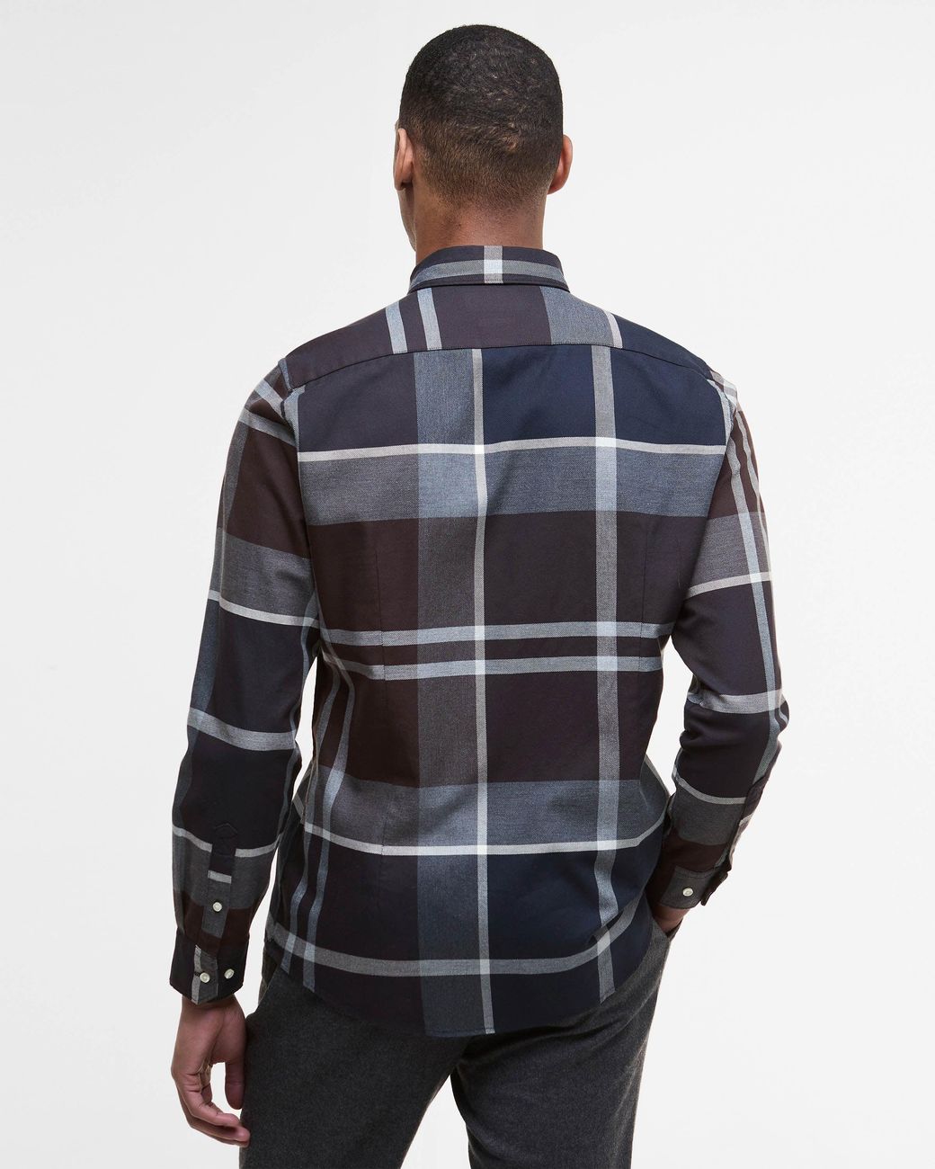 Barbour Black Dunoon Tailored Shirt for men