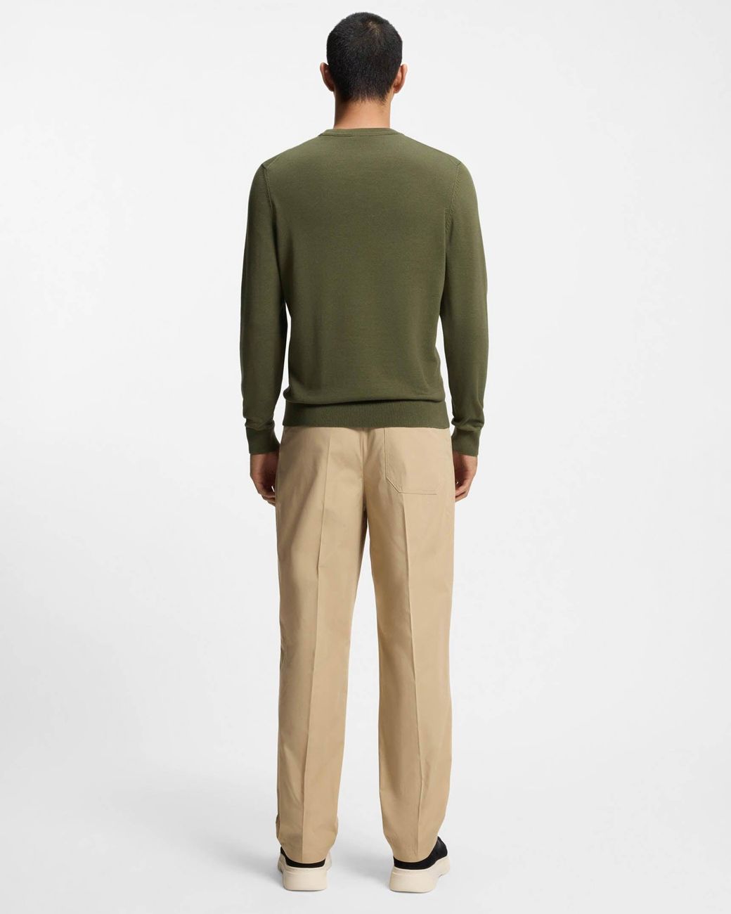 HUGO Green San Cassius-C2 Crew Neck Jumper for men