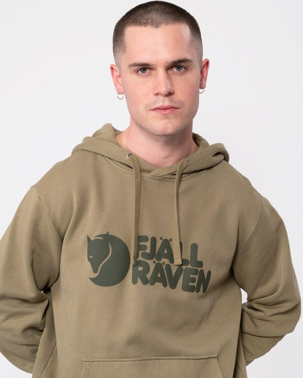 Fjallraven Natural Logo Hoodie for men