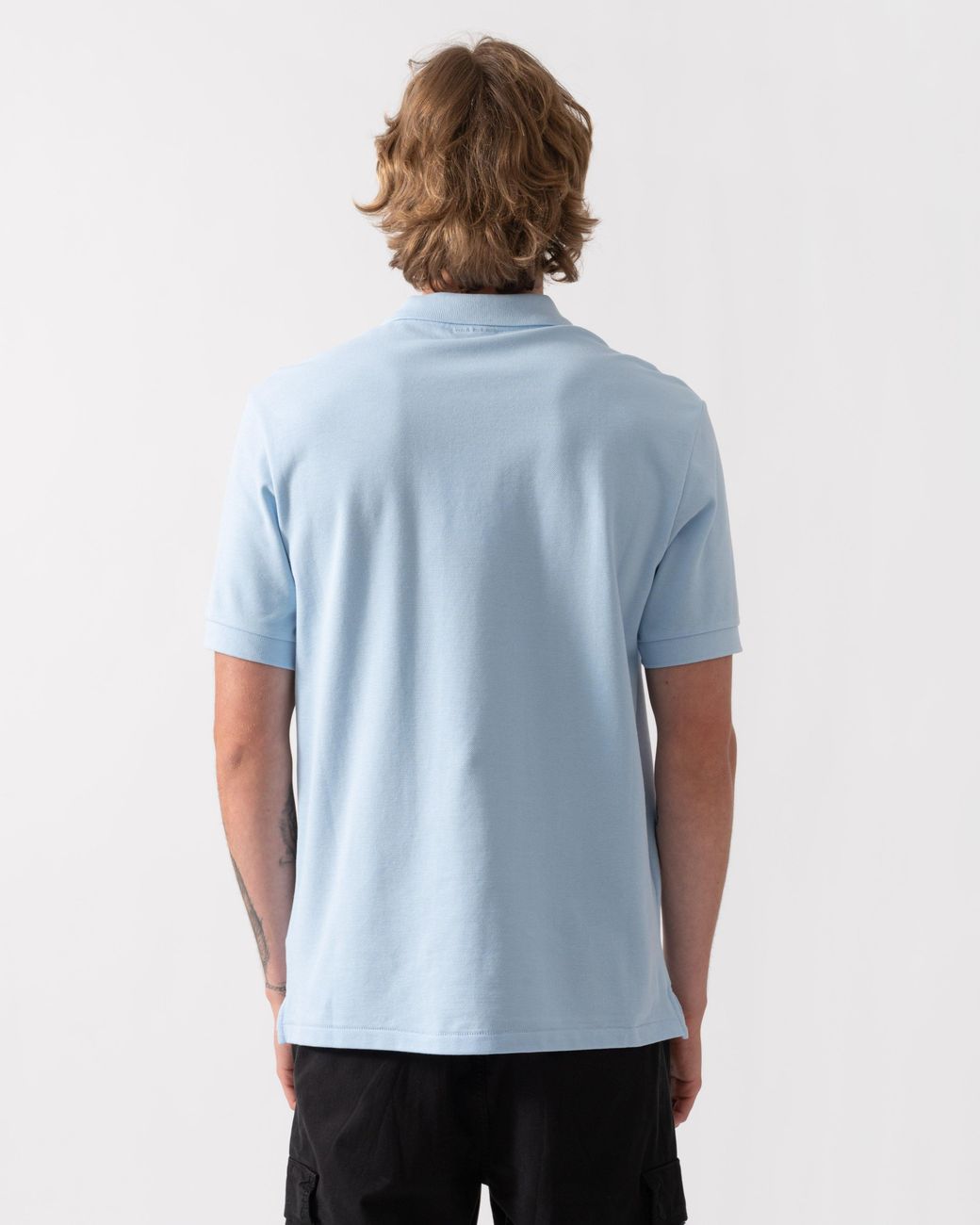 Paul Smith Blue Ps Regular Fit Short Sleeve Cotton-Piqué Zebra Logo Polo Shirt for men