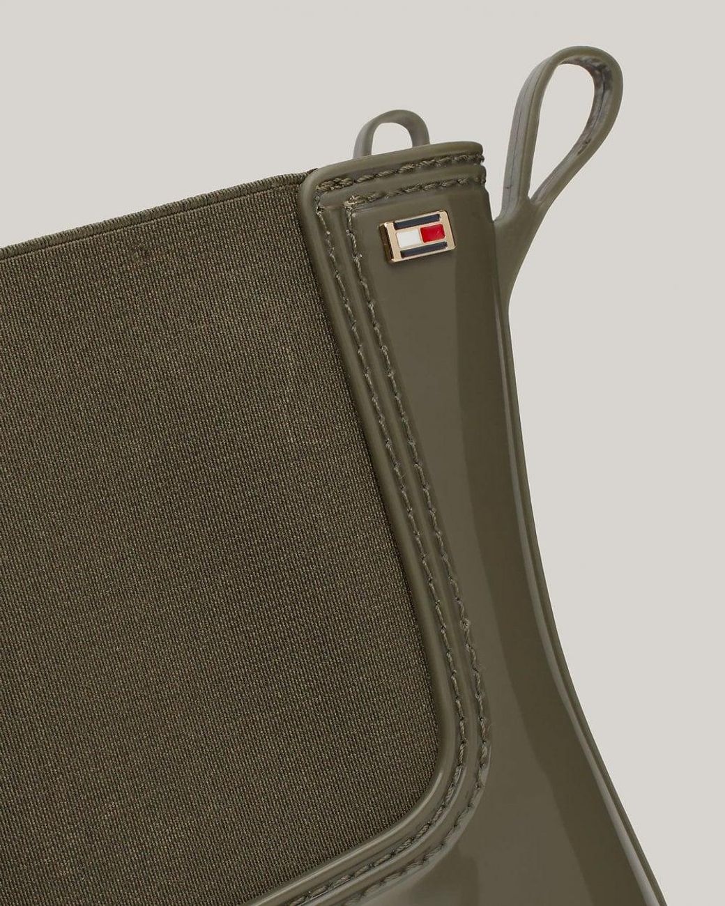 Tommy Hilfiger Green Flag Chelsea Rainboots
