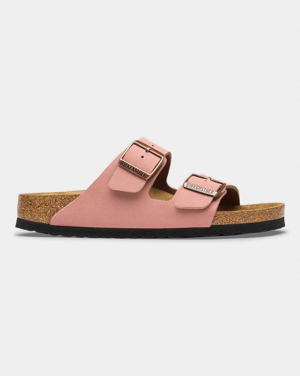 Birkenstock Pink Arizona Birkibuc Sandals