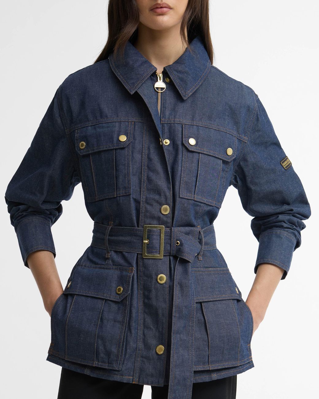 Barbour Blue Denim International Casual Jacket