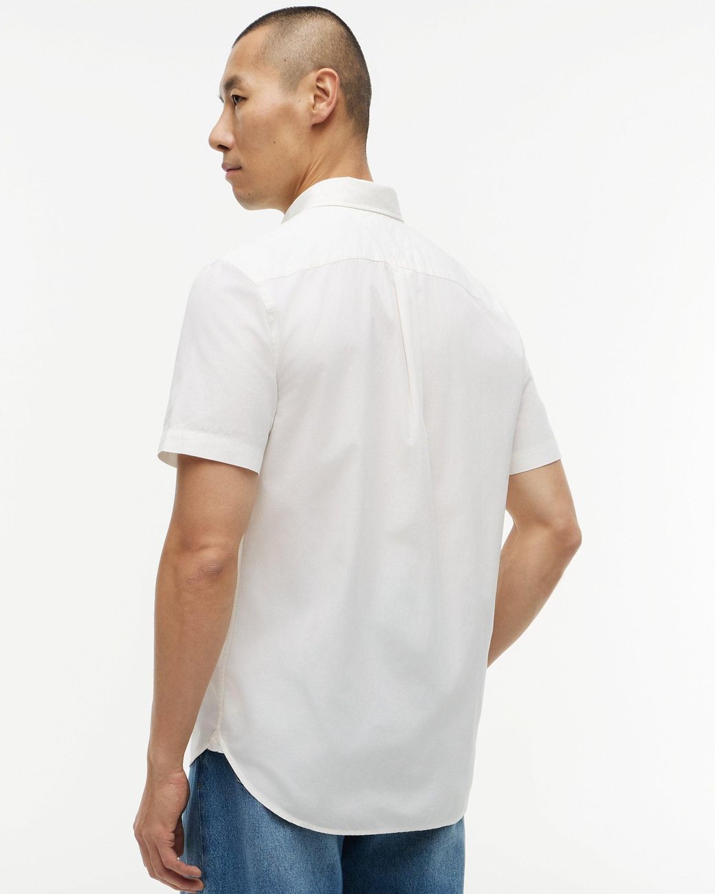 Tommy Hilfiger White Gmd Poplin Short Sleeve Shirt for men