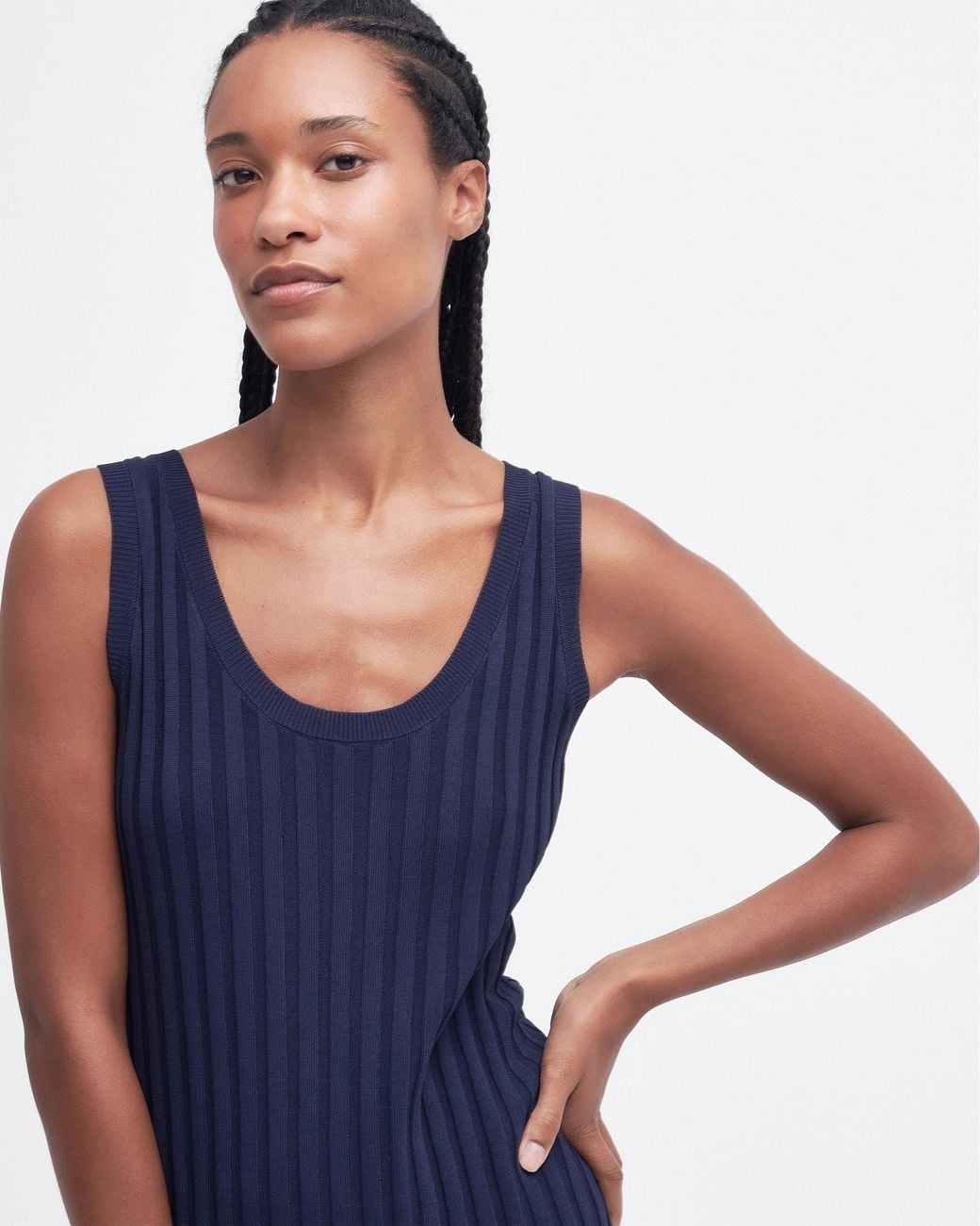 Barbour Blue Julia Knitted Jumper Vest